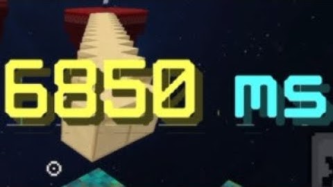 Fastest full icy bridge on new touch controls (6850 ms)