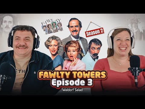 Basil LOSING IT Over Americans! Fawlty Towers - S2E3 'Waldorf Salad' REACTION