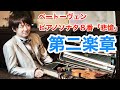 ベートーヴェン ピアノソナタ8番「悲愴」第2楽章をヴァイオリンで弾いてみたBeethoven Piano Sonata No.8 "Pathetique"2nd mov Violin Cover