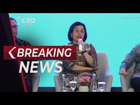 BREAKING NEWS - Menkeu Sri Mulyani dan Menhub Budi Karya Hadiri Acara Kompas100 CEO Forum ke-14 2023