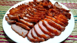 1011 หมูแดงอบน้ำผึ้ง ทำง่ายๆ หมูแดงนุ่มๆ หอมน้ำผึ้ง Bake Red Pork with Honey