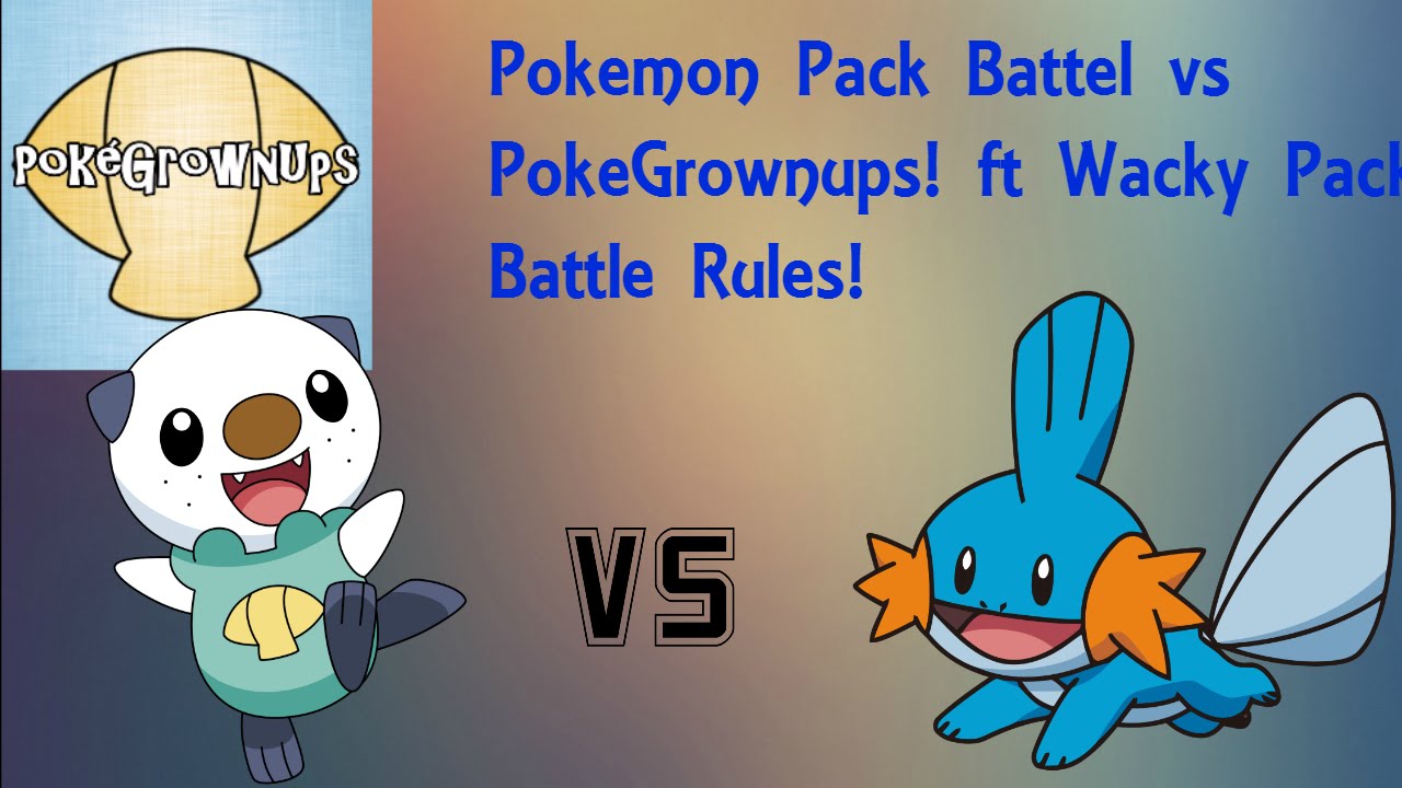 Primal Clash Pack Battle Vs PokeGrownUps ft Wacky Pack Battle Rules!