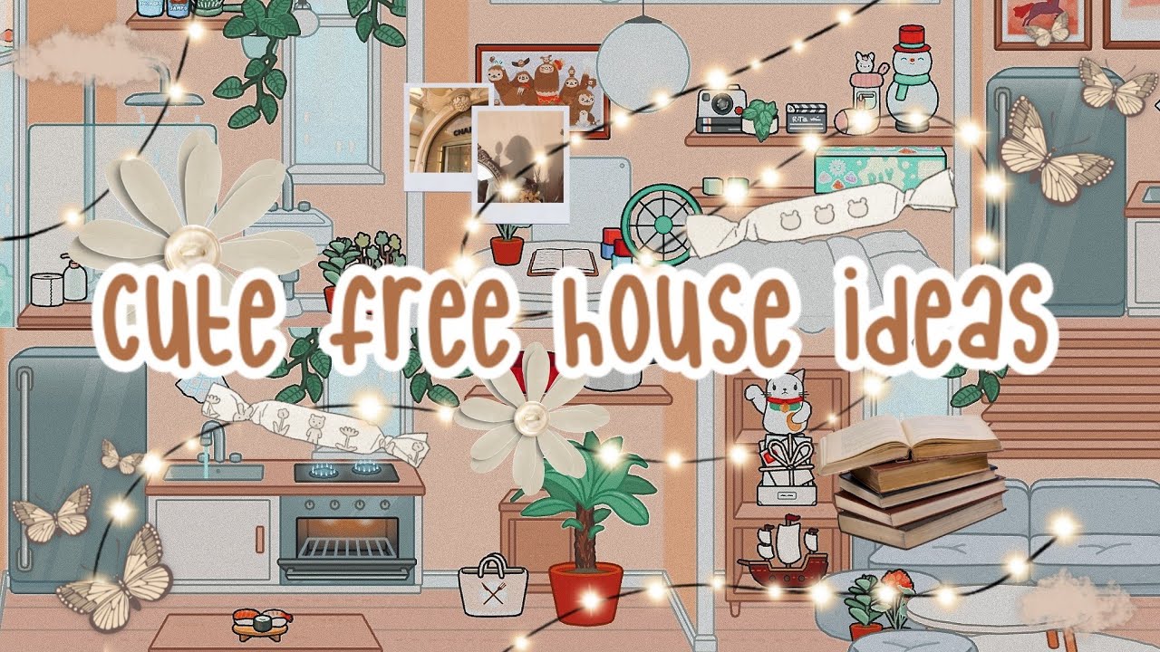 Cute Free House Ideas 🧺 ️🔑 | Toca Boca | Toca Life World ♡♡♡ - YouTube