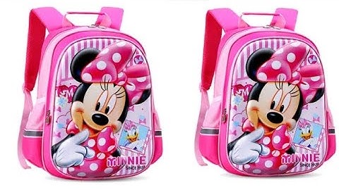 How to make a cartoon character school bag || School Bag Series 02