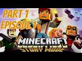 Me Playing Minecraft Story Mode Gameplay Part 1 - THE ADVENTURE BEGINS (Order of the Stone Ep 1)