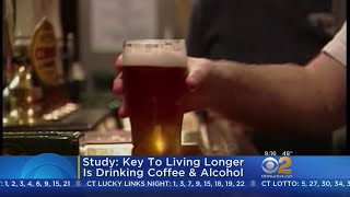 Key To Living Longer Is Drinking Coffee & Booze, Study Says
