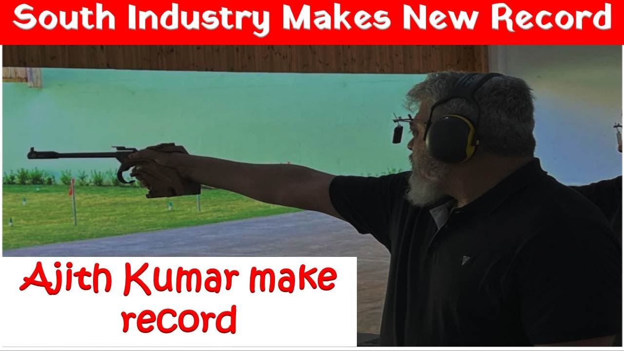 Ajith Kumar waved his glory in rifle shooting | Ajith Kumar Is a Shooting Star!