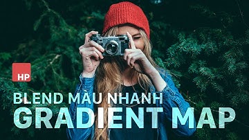 Blend màu bằng Gradient Map | HPphotoshop.com