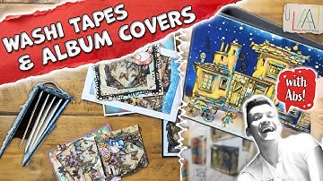 Washi Tapes #113-#122 & Album Covers with Abs