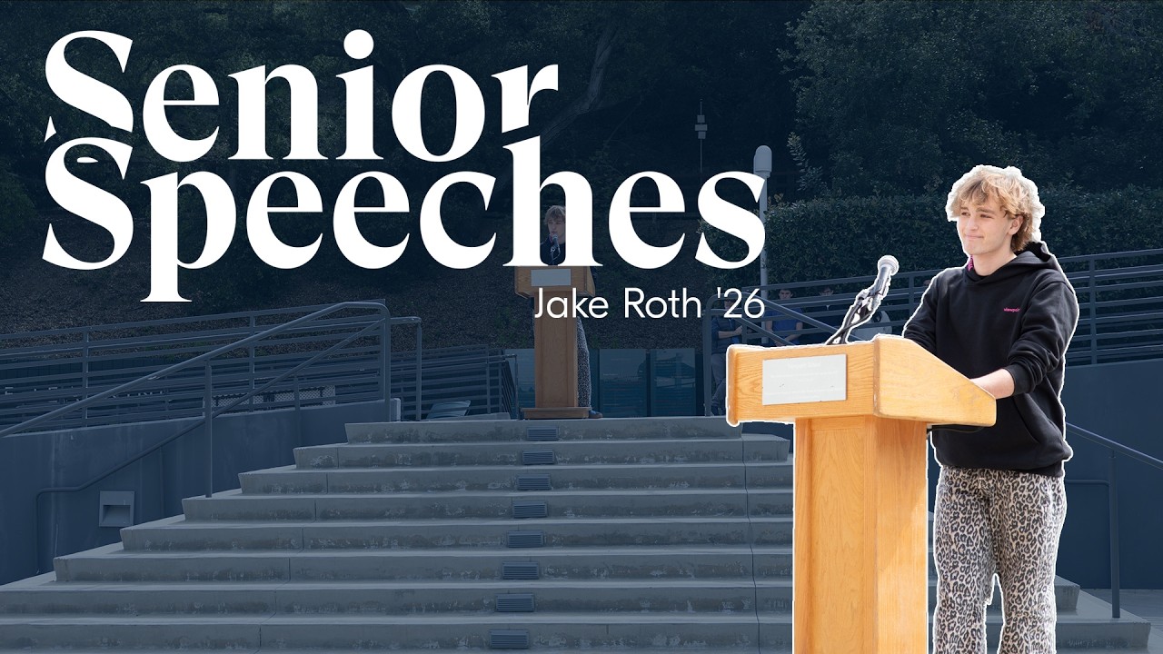 Jake Roth Leithan Jake Roth '26 - Senior Speech - YouTube