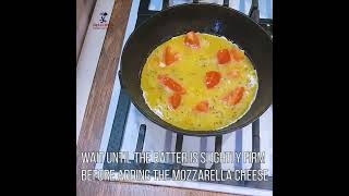 Caprese Omelette  Keto Breakfast #ketorecipes #ketodiet