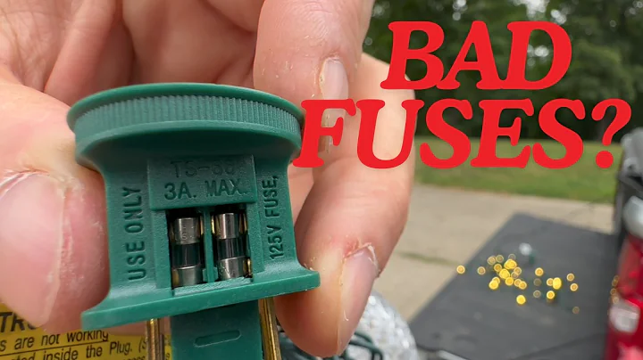 Troubleshooting & Changing Fuses in Christmas Lights