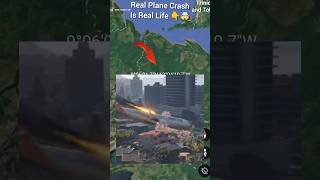 Real Plane Crash 👇🤯 on google map and google earth 🌎 #earthlocation2m #short