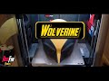 I created the Wolverine mask with a 3d printer. 