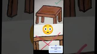 😳Draw Table LIKE A PRO #foryou #drawing #shortsfeed