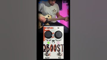 QBOOST your sound with pinpoint accuracy! #shorts #guitar #guitarist #guitarsolo #pedalboard