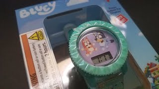 How to set up Bluey Flashing LCD watch