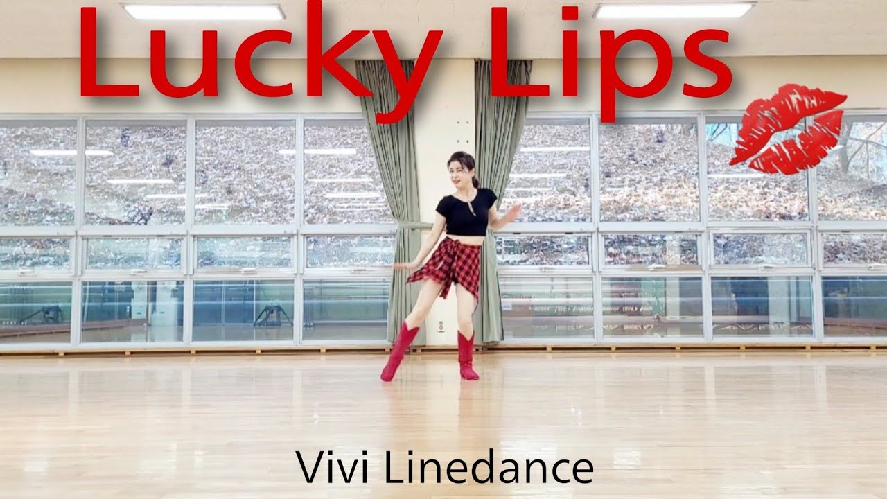 Lucky Lips Line Dance 신나는 초급 Absolute Beginner YouTube