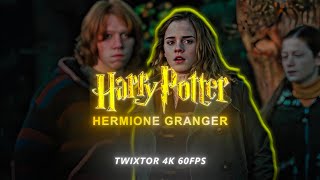 Hermione Granger 4K Twixtor R Ultra Smooth 60FPS Emma Watson Harry Potter