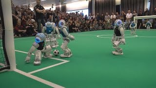 RoboCup EuropeanOpen 2016 SPL Finals: Nao-Team HTWK vs. B-Human | First Half