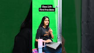 Class 11th NEEV Batch 1st Free Chemistry Session🔥- Vanshika Mam #hsc #ytshorts #shorts #neevbatch