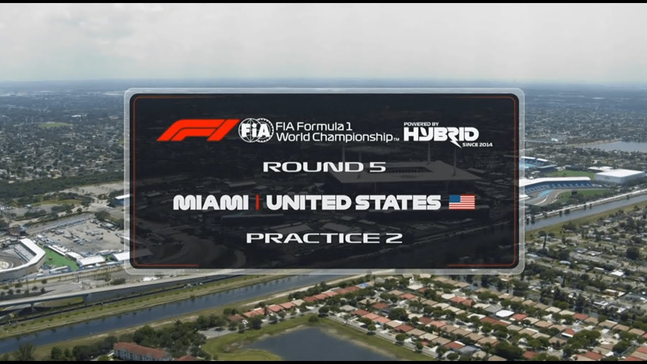 F1 Intro - 2022 Crypto.com Miami Grand Prix - Practice 2