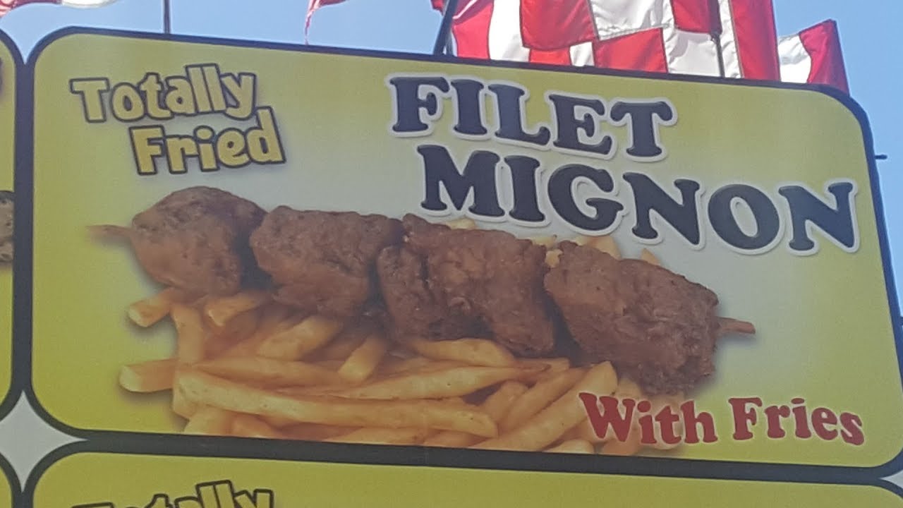 Deep Fried Filet Mignon - LA County Fair 2018