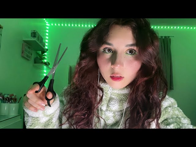 ✨✂️ASMR Te corto el cabellito✨ Atención Personal | Roleplay | Sonidos de Chicle