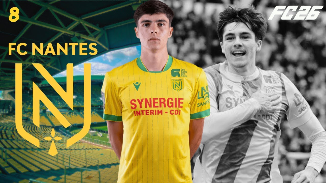 CARRIÈRE MANAGER - FC NANTES - ON JOUE CLAIREMENT POUR LA LDC ! #8 