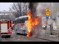 Amsterdam bus on fire - March 25, 2018 10:45