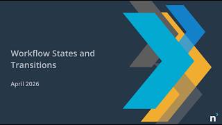 Workflow States and Transitions
