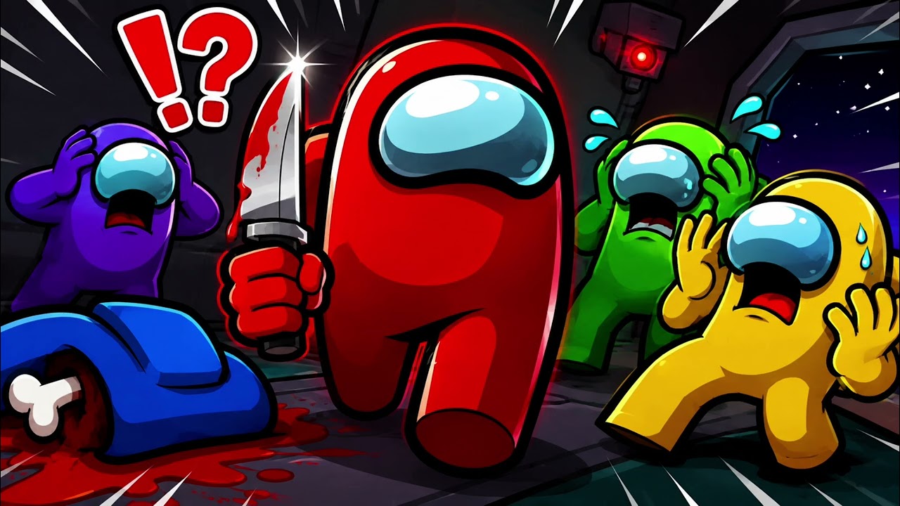 Among Us Thumbnail Concept
