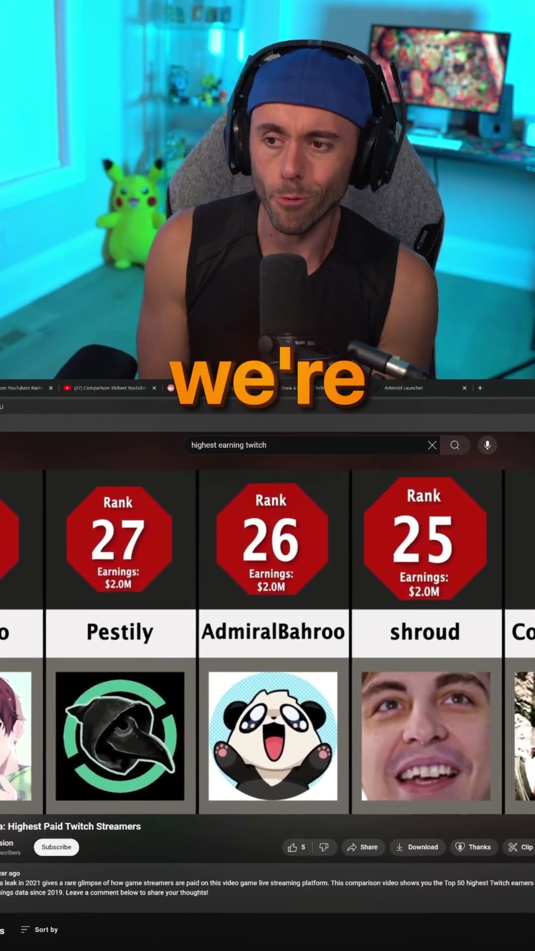 RICHEST Streamers List... Who is the best?
