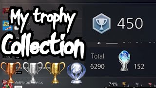 What over 7 years of hunting trophies on Playstation looks like.