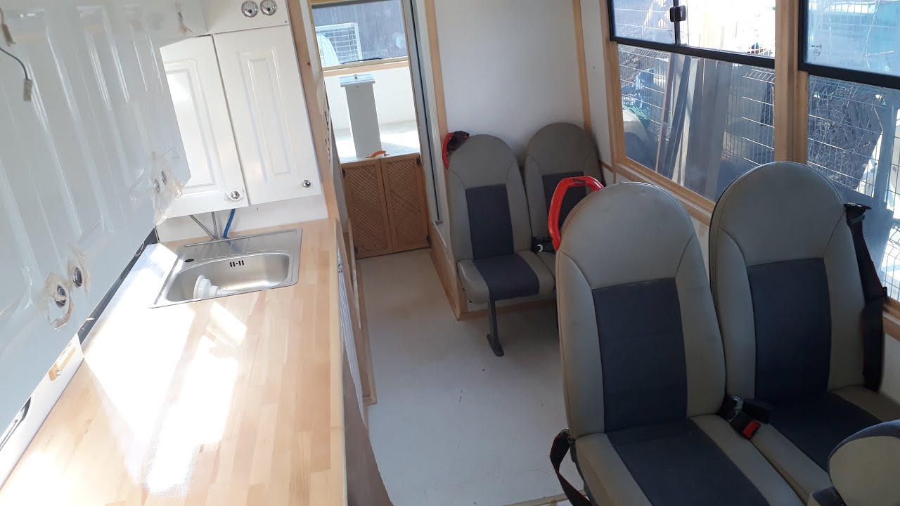 03.03.2022 Karavan Mutfak Tezgahı Yerine Kondu