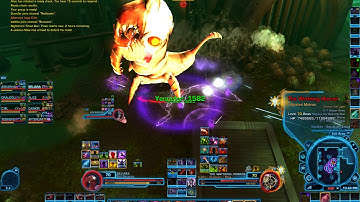 SWTOR The Writhing Horror Nightmare TFB  8 Nim (master mode) assassin tank pov