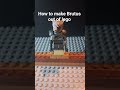 how to make a lego custom Brutus from skeleton crew #starwars