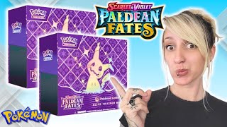 THERE’S SO MANY!! Paldean Fates Pokemon Pack Opening! GIVEAWAY!
