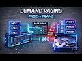 Demand Paging in Operating System | Page Fault &amp; RAM | Disk Explained in Hindi