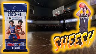 I Finally Pulled Wemby! 2023-24 NBA Hoops Basketball Fat Packs