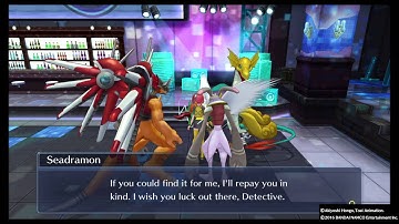 DIGIMON STORY CYBER SLEUTH: Seadramon