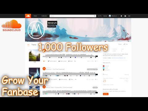 How To Gain Followers On SoundCloud! - BEST METHOD!