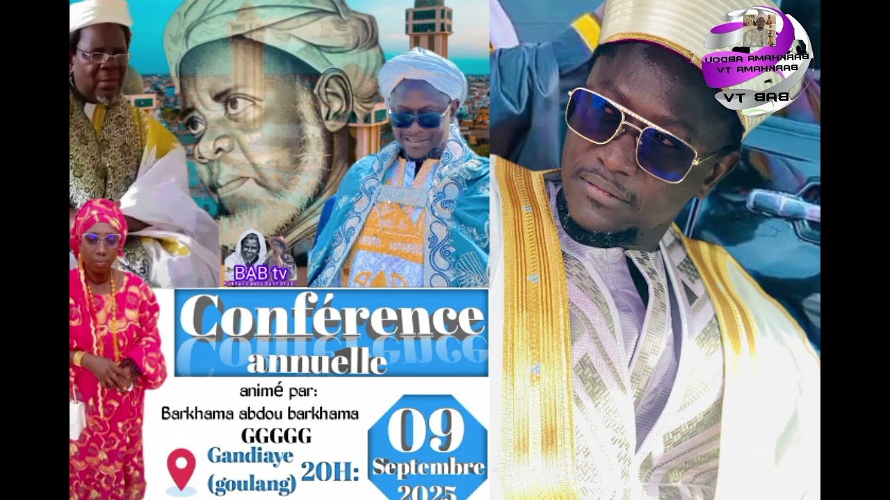 Conférence yakhdy Ndour A Gandiaye avec Barkhama Abdou Barkhama