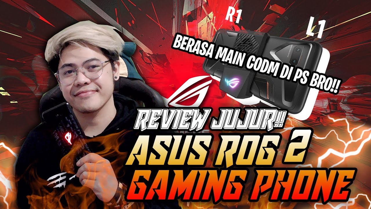 REVIEW JUJUR HP ASUS ROG 2 buat main game FPS (CODM) pakai tombol L1