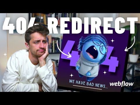 Leveling Up Your 404 Redirect Page In Webflow (2022)