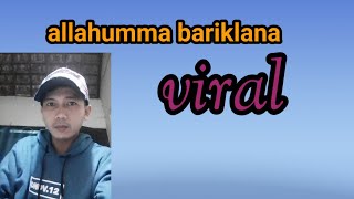 Sholawat allahuma bariklana suara nya jebol merdu banget🙄