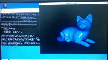 15$ OrangePi PC & Lubuntu with GPU mali400 driver, glmark2 test