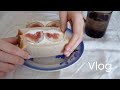 【VLOG】いちじくサンド / 生米麺レシピ / 最近買った本 / グルテンフリーパスタ  | Tokyo Vlog