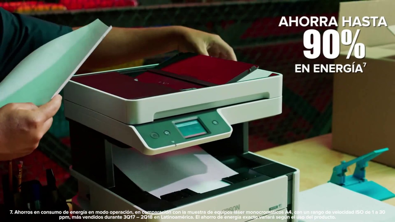 Impresora Multifuncional Epson EcoTank M3170 - YouTube