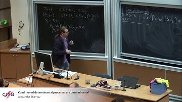 Alexander Shamov : Conditioned determinantal processes are determinantal